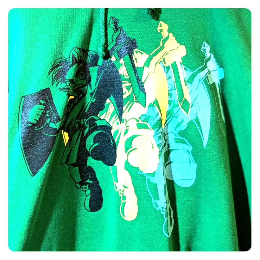 Legend of Zelda Green Hoodie